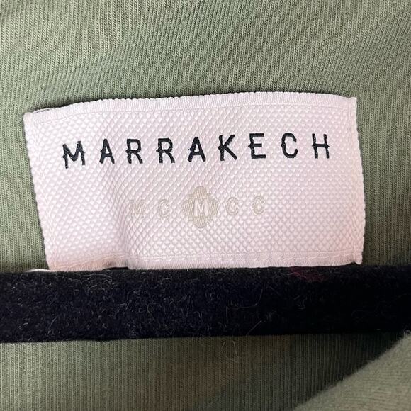 Anthropologie Marrakech Phoebe Quilted Jacket So Soft Olive Green Medium - Picture 6 of 7